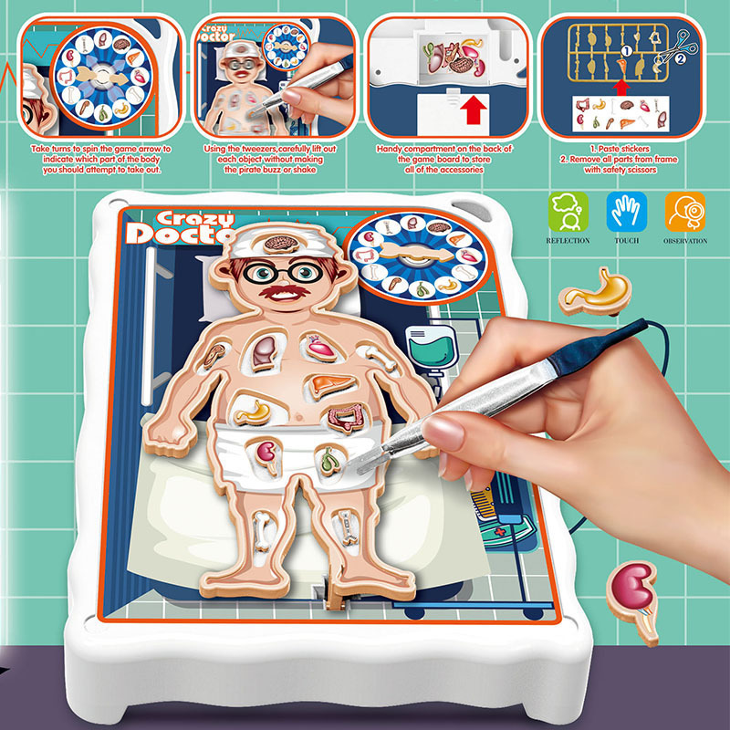 Cross-border Doctor Touch Training Game Parent-child Interactive...