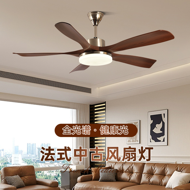 Second-Hand Fan Light with Strong Wind Power, Living Room Ceiling Fan Light, Home Dining Room Chandelier, American Retro Bedroom Ceiling Fan Light Second-Hand Fan Light with Strong Wind Power, Living Room Ceiling Fan Light, Home Dining Room Chandelier, American Retro Bedroom Ceiling Fan Light