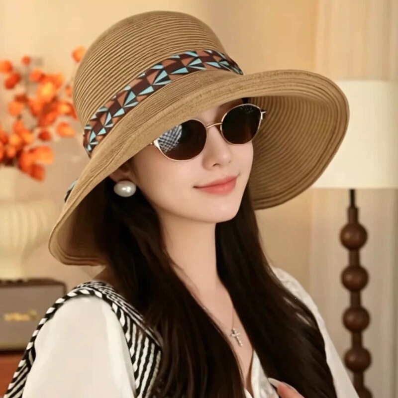 Japanese-Style Minimalist Fisherman Hat, Summer Hat for Women, Sun Protection Hat, Sunshade Hat, Beach Vacation Sun Hat, Straw Hat Japanese-Style Minimalist Fisherman Hat, Summer Hat for Women, Sun Protection Hat, Sunshade Hat, Beach Vacation Sun Hat, Straw Hat