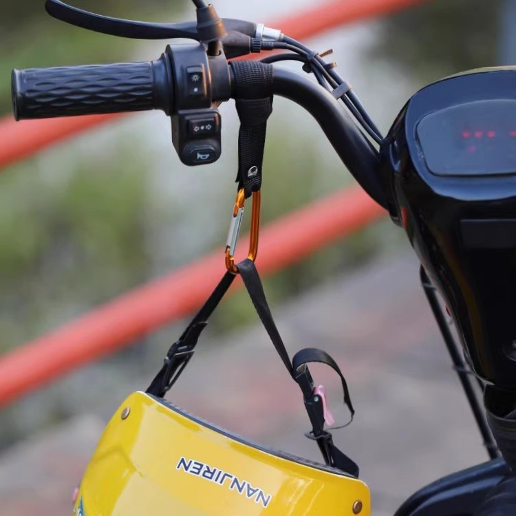 Gancho Delantero para Moto Eléctrica de Nylon, Multifuncional, Sin Perforación, para Casco de Motocicleta image 4