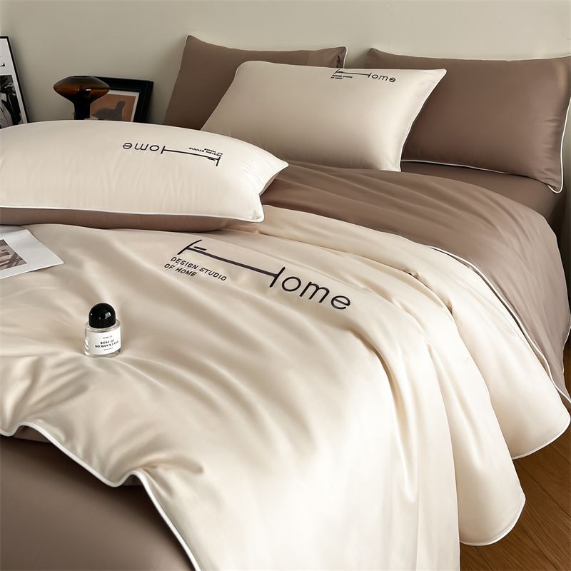 H7JH7J纯棉床上用品八件套双人被褥套装七件套高级酒店风被子全套