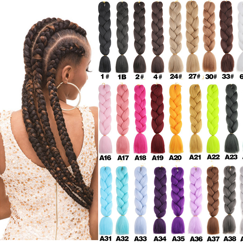 Purple Wig African Big Braids High-Temperature Fiber Braided Hair Jumbo Braid Hair Synthetic Fiber Braids Dreadlocks Factory Purple Wig African Big Braids High-Temperature Fiber Braided Hair Jumbo Braid Hair Synthetic Fiber Braids Dreadlocks Factory