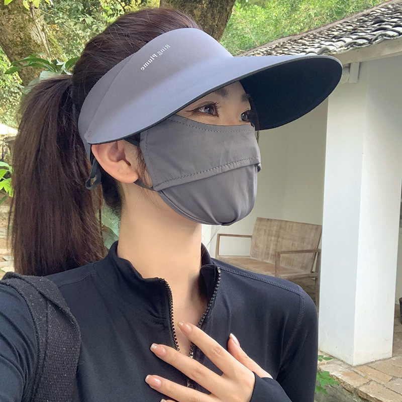 Seamless Sun Protection Hat for Women, Anti-uv UPF50+ Summer All-in-one Light Outdoor Sports Running Empty Top Hat Seamless Sun Protection Hat for Women, Anti-uv UPF50+ Summer All-in-one Light Outdoor Sports Running Empty Top Hat