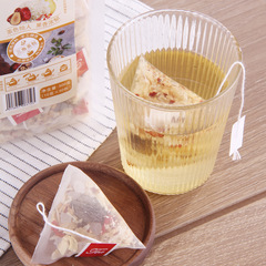 Substitute scented tea, small pear soup, affordable triangular bag, one-piece drop-shipping rock sugar, red dates, tremella, pear and diced tea bags for commercial use