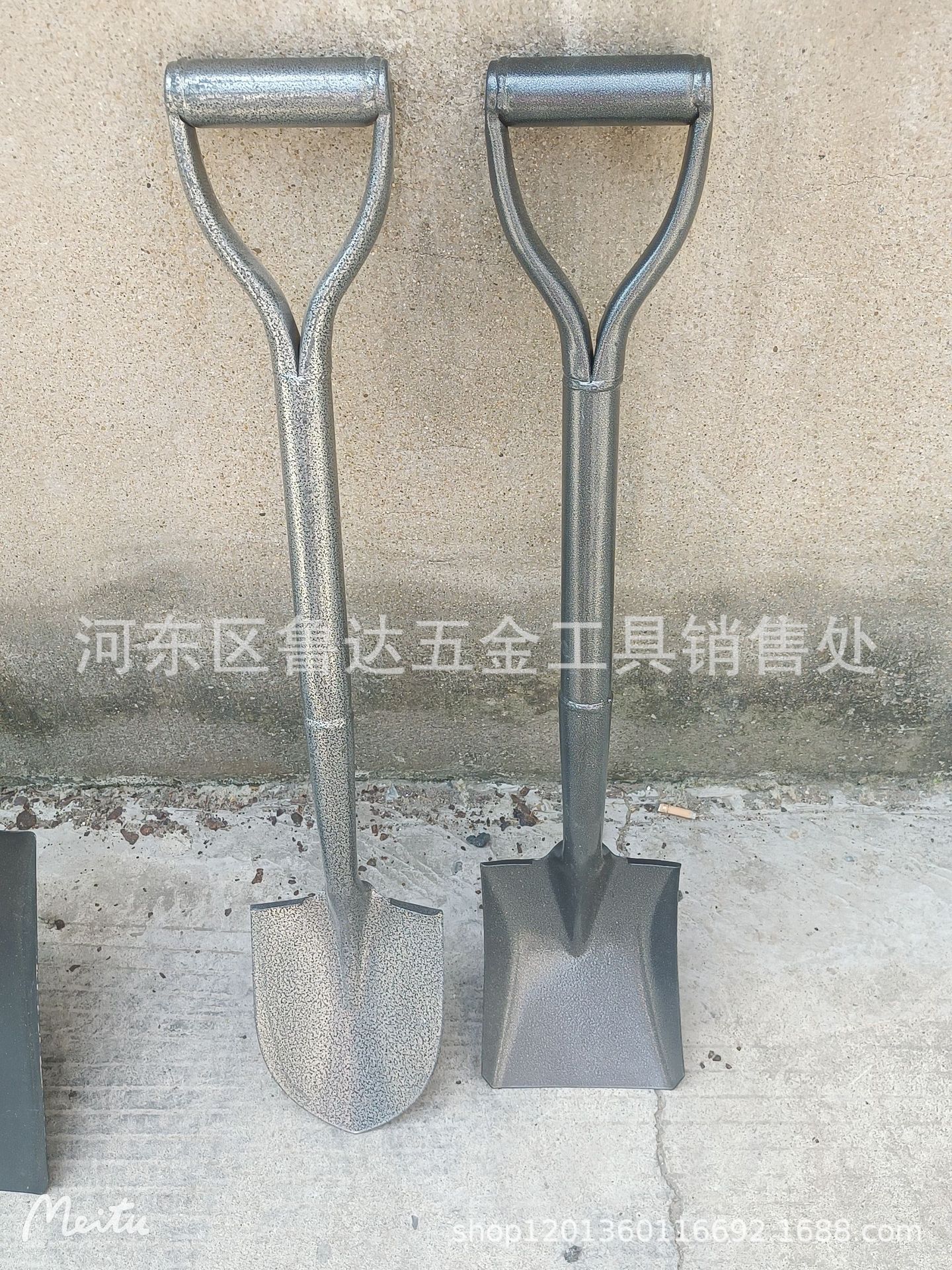 现货批发一体锰钢小方锹小尖锹军工锹铁锹钢锹铁锨头钢锨头挖土