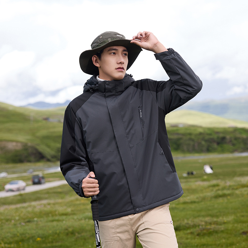 남성 짙은 회색