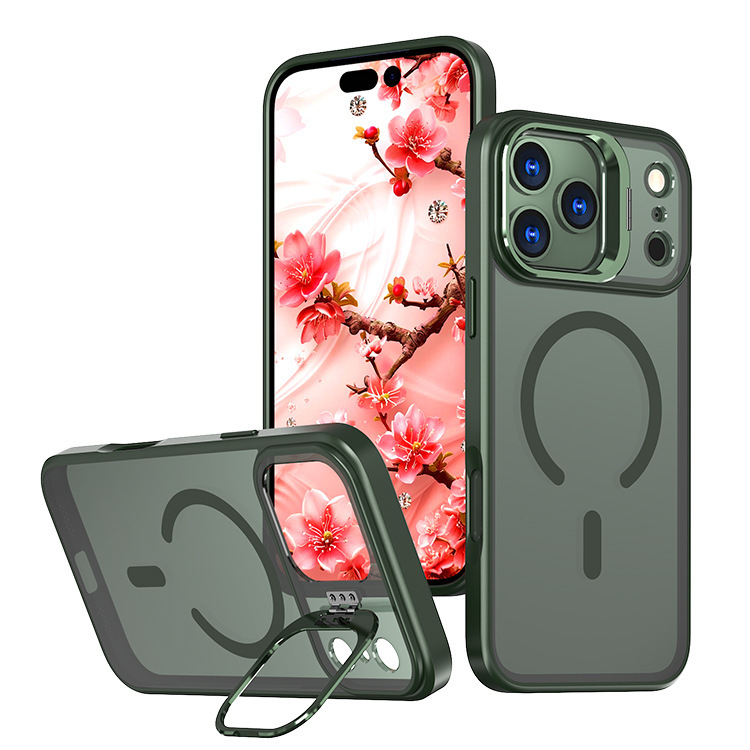 Amazon iPhone17Pro 携帯電話ケース 磁気レンズホルダー オールインクルーシブ 落下防止 Apple 16e 保護ケース|undefined