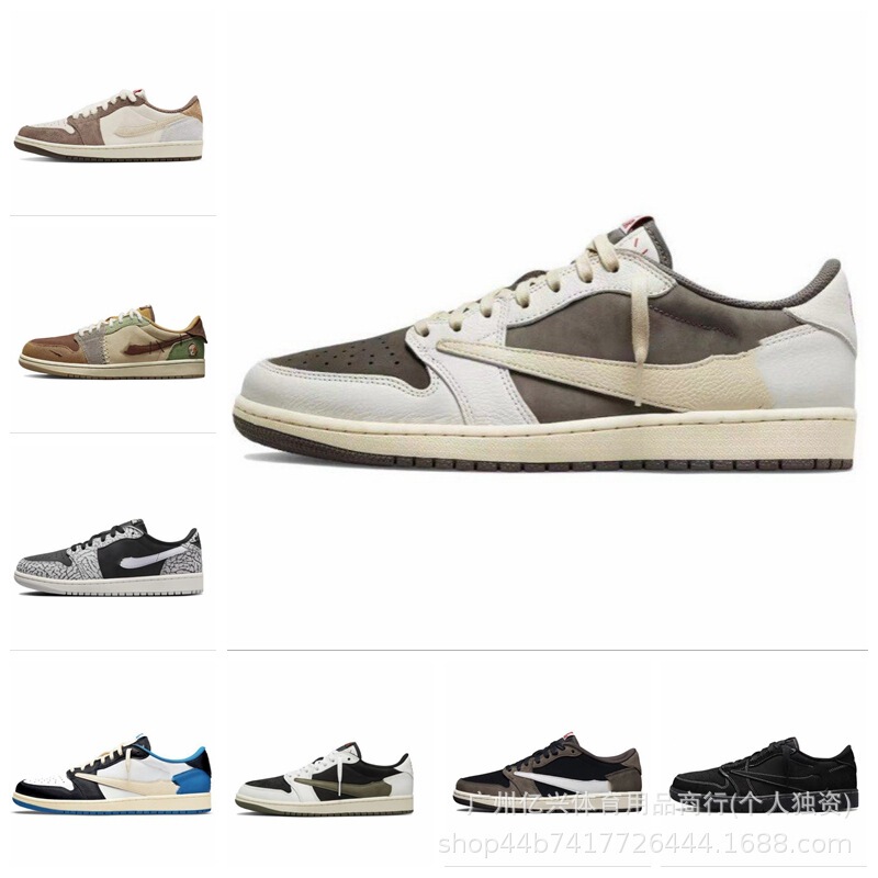 莆田靴 aj1 ハイバージョンロートップカジュアルスポーツシューズメンズスニーカー男性と女性の黒と白のジョー 1 インバーカブバスケットボールシューズ|undefined