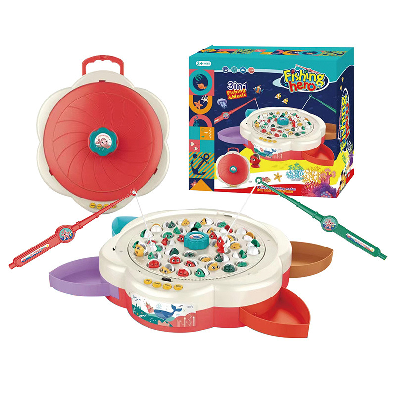 사탕 낚시 접시 [레드]