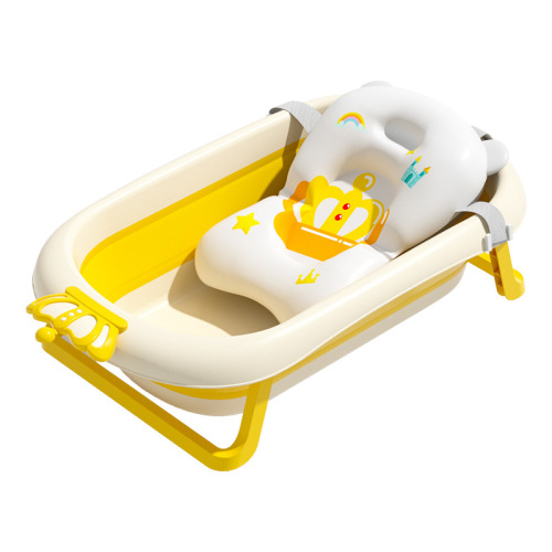 Baby bath tub baby foldable toddler sitting and lying large bath tub child home newborn children's supplies
