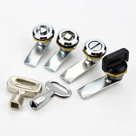 内四角锁芯小圆锁MS845-1设备转舌锁工具箱小锁锌合金迷你