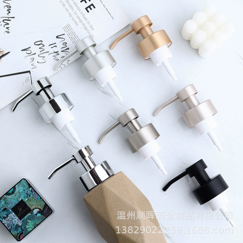 Пластиковая Гальваническая прессовочная пенная головка насоса мусс пена дезинфицирующее средство для рук насадка для бутылки керамическое стекло дозатор мыла под бутылку