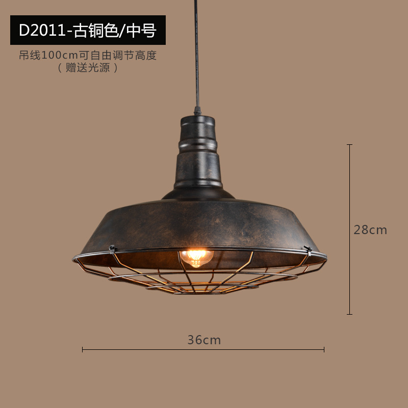 Retro industrial decoración de viento candelabro restaurante oficina café bar tienda simple lámpara de lámpara comercial
