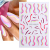 Nail stickers, fruit adhesive fake nails for nails, new collection, 2022, 3D