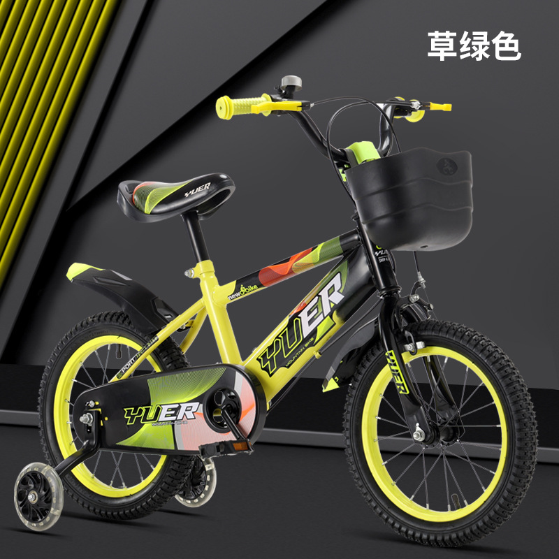 Bicicletas infantiles para bebés con ruedas auxiliares para niños de 3 a 6 años de edad para estudiantes de jardín de infantes