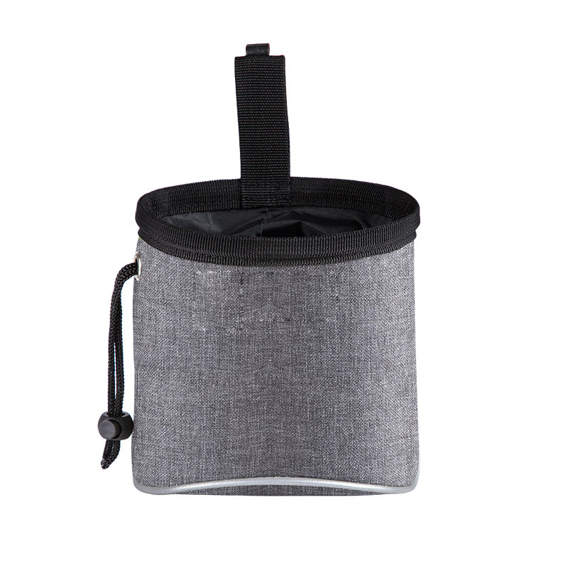 Amazon nuevo al aire libre para mascotas bolsa de merienda reflexivo perro caminando bolsa de merienda Oxford tela de entrenamiento profesional para mascotas bolsa de comida para perros