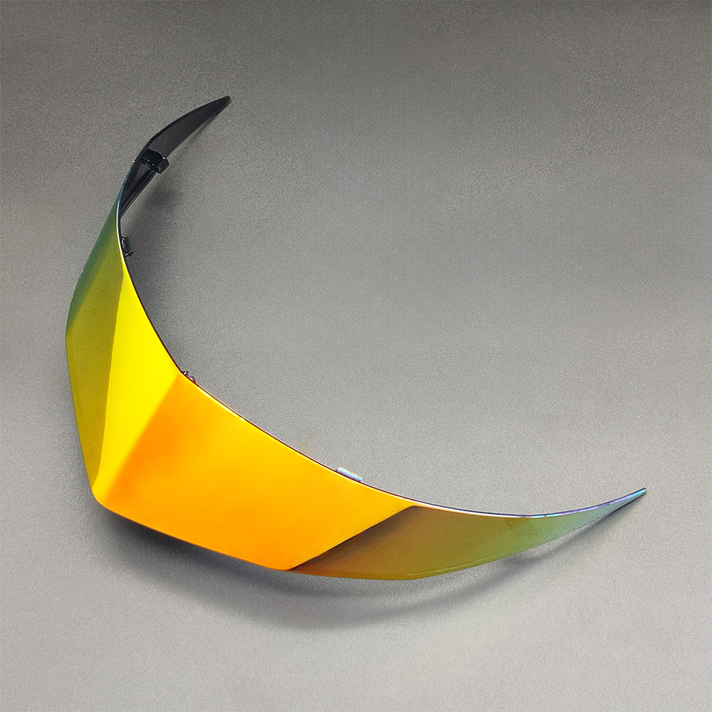 Tt Course Tail Wing Spoiler Electroplated Multi-Color Ttcourse Motorcycle Helmet Accessories Modification Parts