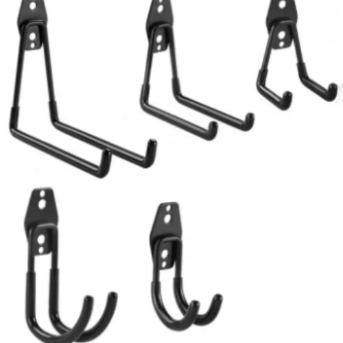 Amazon Cross-Border Exclusive Garage Hooks Storage Warehouse Organizer Bicycle Heavy Duty Metal Hook Set