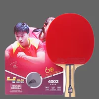 Red Double Happiness 4 Четырехзвездочная ракетка для настольного тенниса H4002 горизонтальная доска H4006 прямой удар двухсторонний обратный клей положительный и обратный длинный клей доска для настольного тенниса