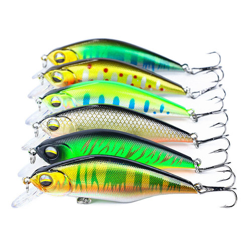 Suspension Minnow Lure Bait 12g Laser Blood Groove Hook Suspension Long-range Floating Minnow Lure Bait Luya Fishing Bait Wholesale