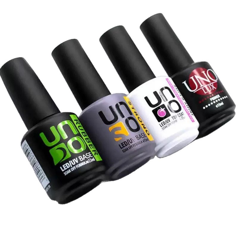 Comercio exterior transfronterizo UNO LUX productos de manicura 15ML UNO esmalte de uñas sellador base esmalte de uñas