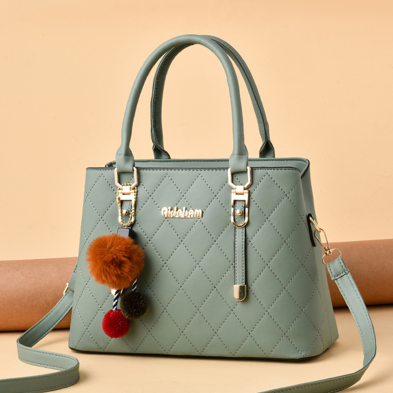 Bolso transfronterizo de gran capacidad bolso de mujer de moda bolso de Madre de mediana edad de alto grado elegante bolso de mensajero del hombro del todo fósforo image 4