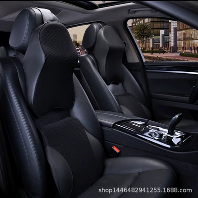 Headrest: Lumbar Neck Pillow Car Interior