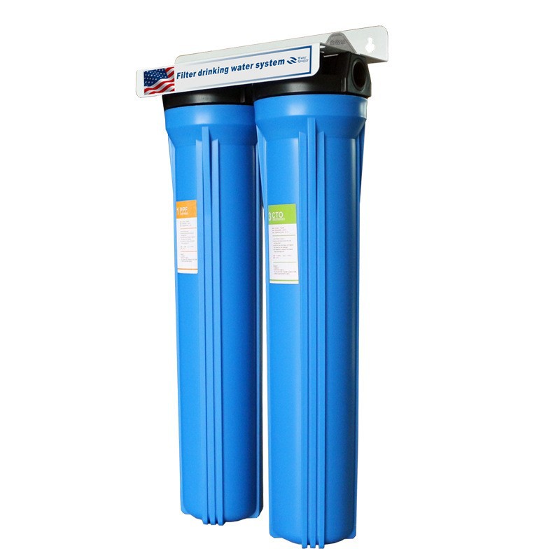 20 pulgadas de doble grado azul a prueba de explosión Filtro de tubería de agua de gran diámetro filtro compra al por mayor