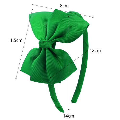 厂家直销批发 亚马逊跨境热卖1CM蝴蝶结发箍儿童派对头饰发饰