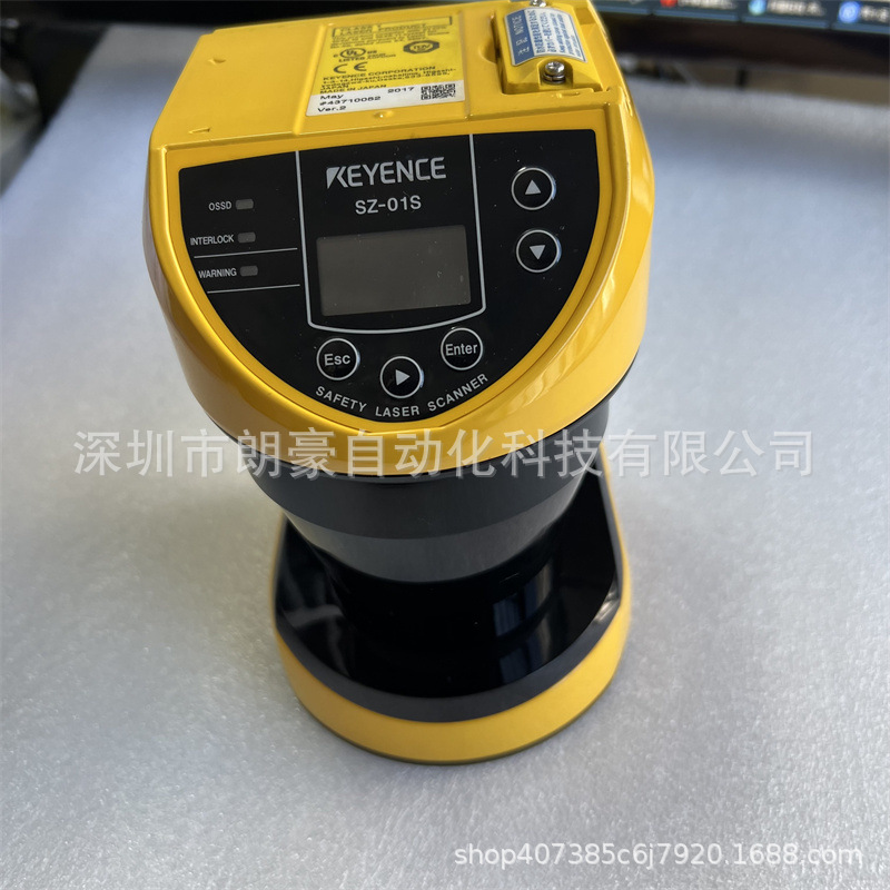 基恩士 SZ-01S二手 SZ-04M SZ-16V SZ-P5NM/P10NS 安全激光扫描仪