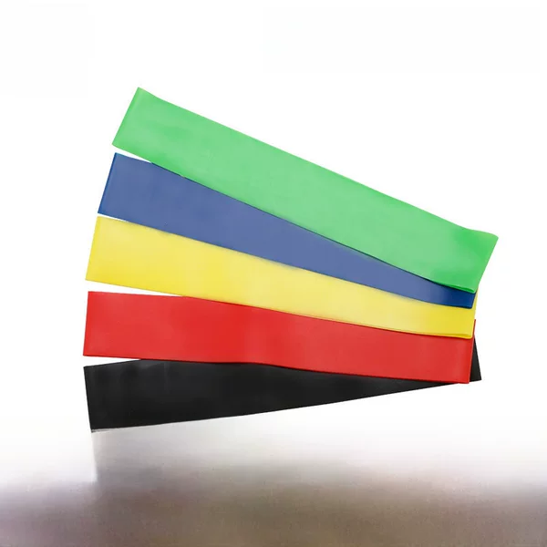 Spot wholesale yoga TPE elastic belt fitness resistance belt yoga belt strength training Resistance ring elastic rope