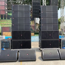 工厂直销防水大功率户外音响双12寸3分频无源线阵音箱舞台专业级