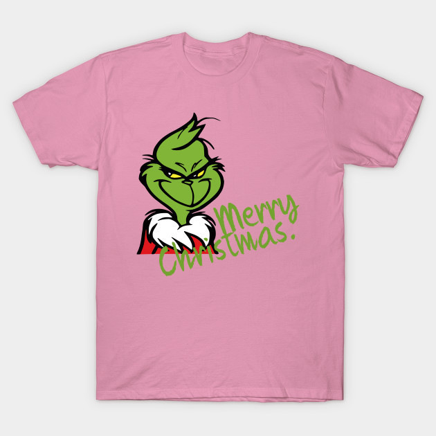 Short Sleeve Christmas The Grinch Christmas Grinch T-shirt green fur monster men and women plus size short T-shirt