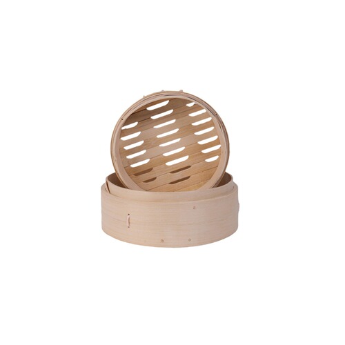 Linzhu steamer, bamboo commercial steamer, bamboo steamer, household steamer, small steamer, fried dumplings steamer, mini steamer