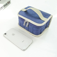 16格手提便攜帆布精油收納包 指甲油化妝收納箱 多瑞特精油包