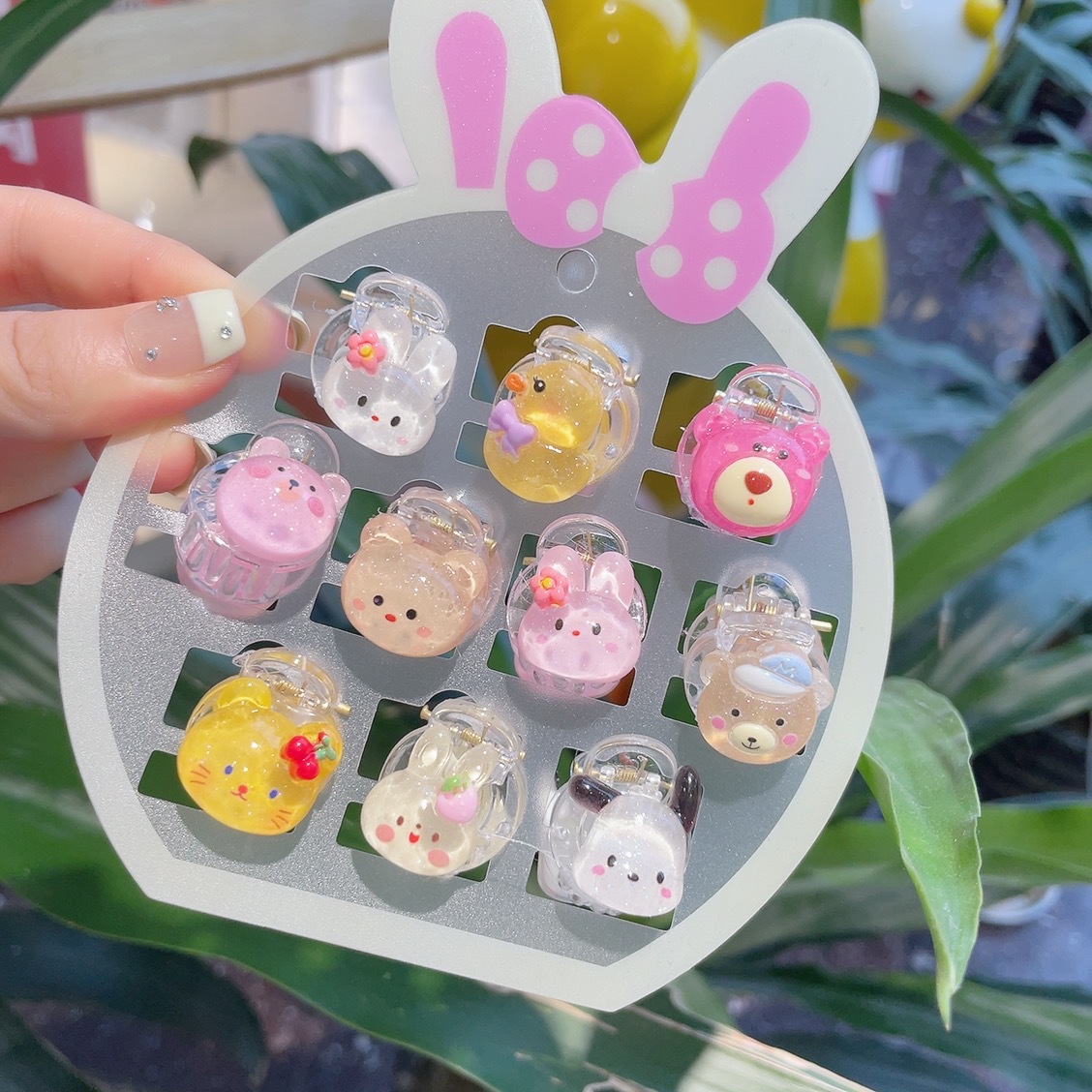 Mini pinza de pelo para niños de tamaño pequeño clip de tiburón de dibujos animados lindo horquilla pequeña horquilla bebé niñas clip de pelo accesorios para el cabello al por mayor