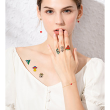 新款卡哇伊纹身贴女生可爱防水30款