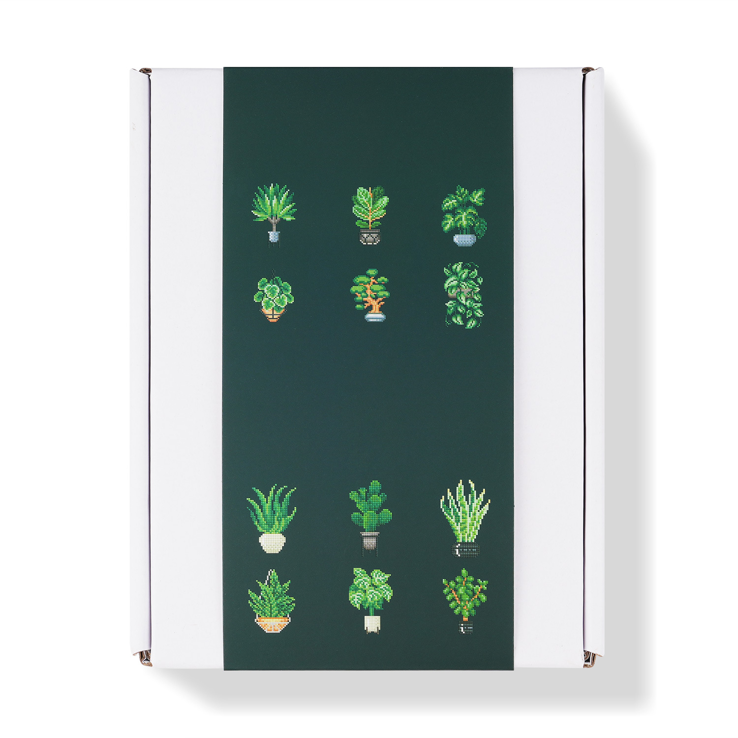 Nuevo mini decoración doméstica de diamante colorido sin marco DIY pegatinas de ladrillo de diamante redondo pegatinas de pintura