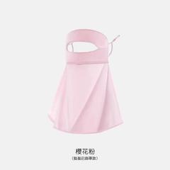 夏の女性用アイスシルク日焼け止めマスク、運転やサイクリング用のUV保護、目の保護マスク、薄くて通気性のある日焼け止めマスク