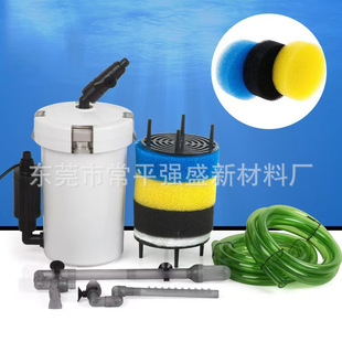 Small fish tank pre-filter barrel unpowered HW603602 aquarium external filter silent purification
