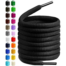 P 73606 Black White Polyester Shoe Laces �ڰ׵���Ь�� ��