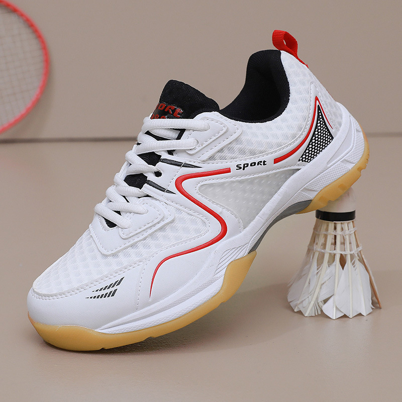 Badminton Shoes for Women, Professional Volleyball Breathable Student Competition Training Sports Couple Shoes, Men's Tennis Table Tennis Shoes