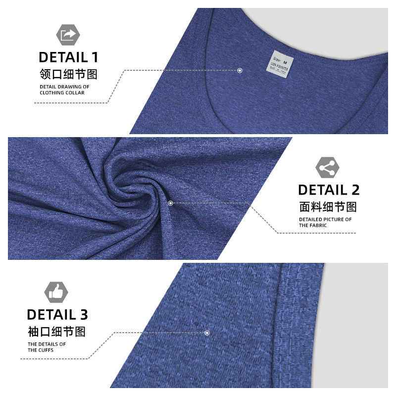 Camiseta de Tirantes Deportiva para Entrenamiento de Hombre de Poliéster para Deportes image 4