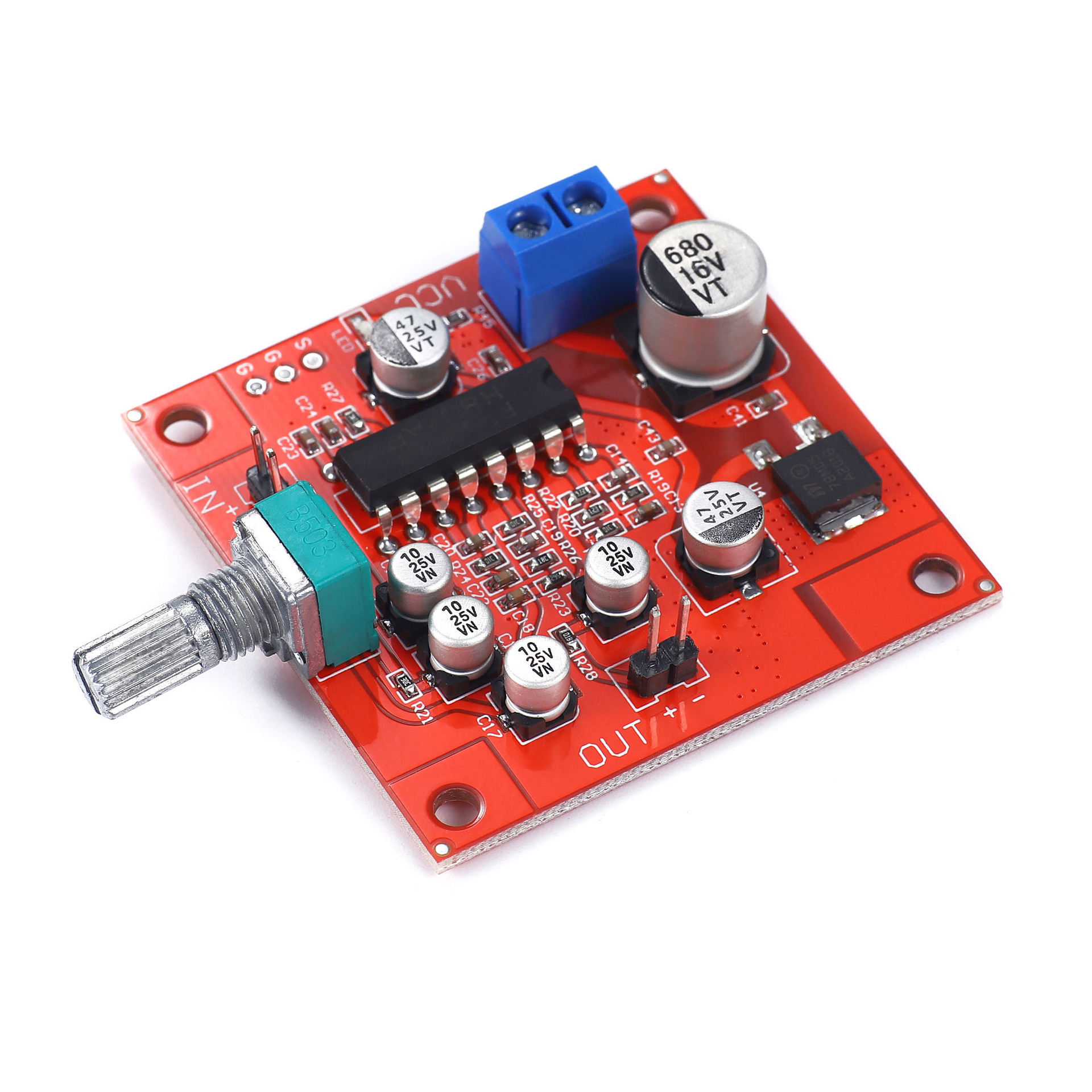 CD2399话筒混响板效果超PT2399话筒前级放大DC6-15V