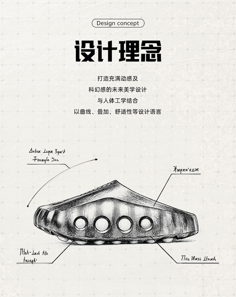 Dép sục thể thao bít mũi cỡ lớn, đế dày, kiểu lười, đi ngoài trời — 287 Hoa Lan Sương Mù Xám, 287 Xám Cam, 287 màu đen, 287 màu đỏ chi tiết 4