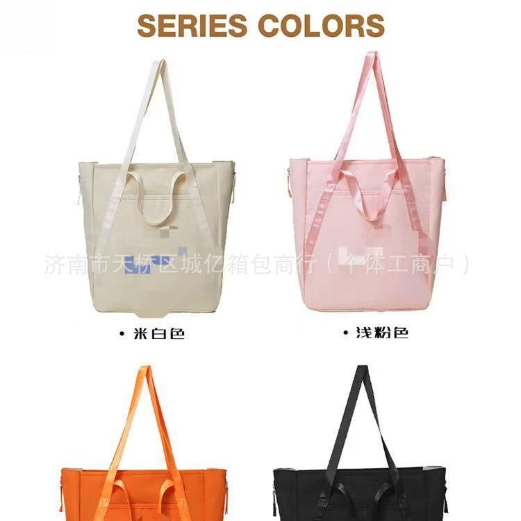 2025 Women's Bag New Sports Bag Casual Backpack Large Capacity Shoulder Bag Casual Bag Nike Notebook Handbag