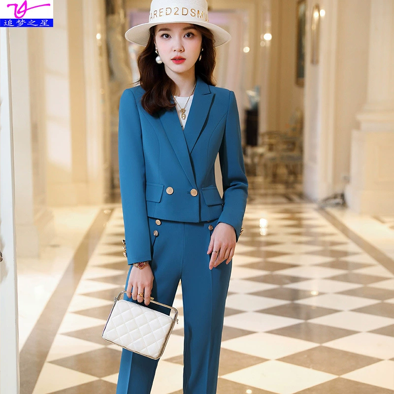 Quality short autumn classic suit jacket for leisure, Chanel style