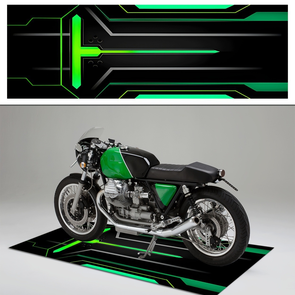 Cross-border TEMU American Motorcycle Special Display Pad Dirt-resistant, Wear-resistant and Easy-to-take-care Motorcycle Protection Pad in stock