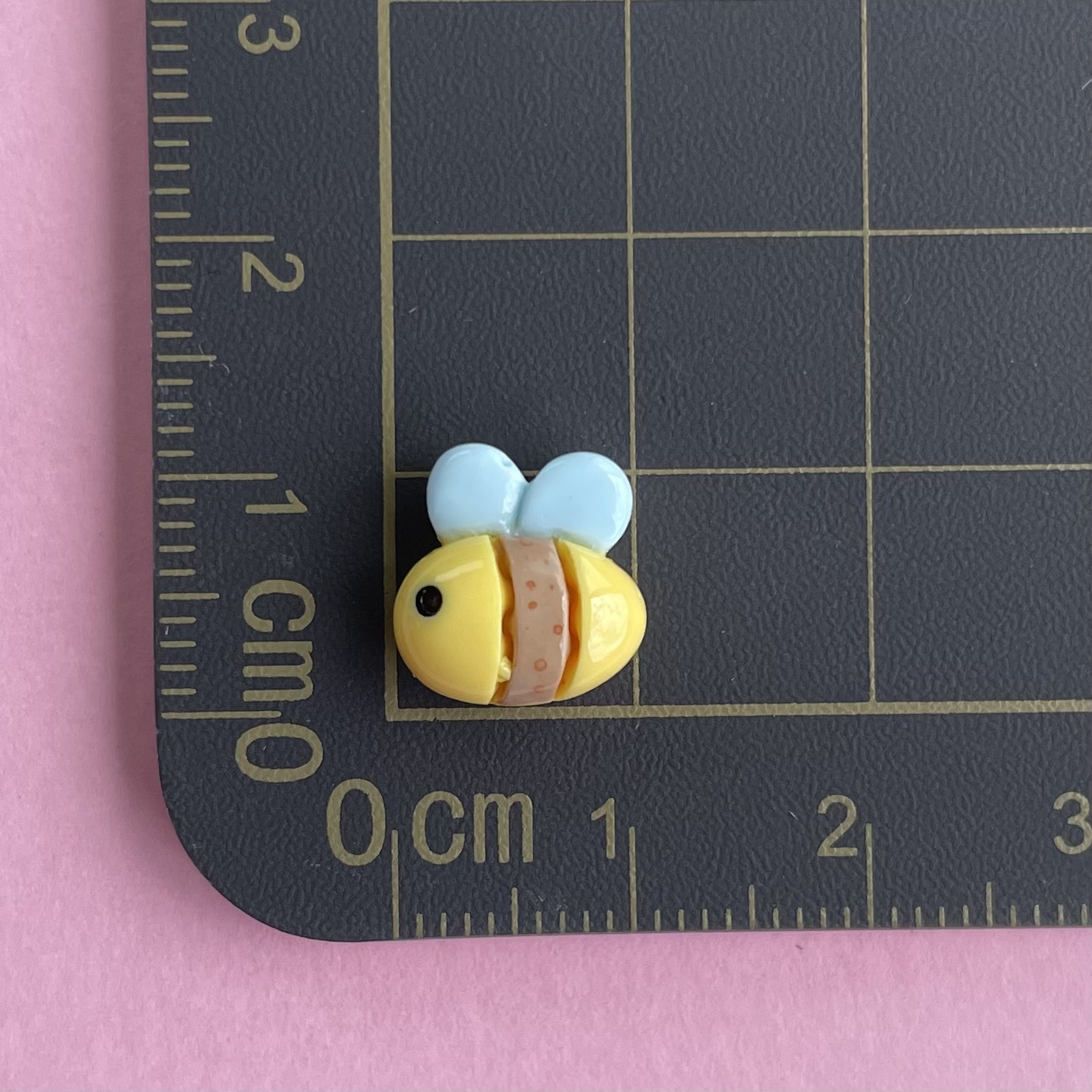 Pequeño árbol seta abeja flor casa mini tamaño pequeño brillante accesorios de resina crema pegamento circunferencia uñas adorno joyería