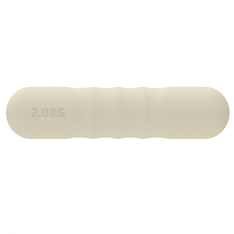 Dumbbell redondo de silicona fijo equipo de fitness yoga pilates entrenamiento de fuerza dumbbell redondo de silicona